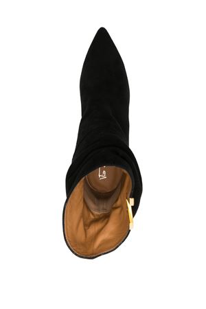 Stivali in pelle scamosciata nero VIA ROMA 15 | 4340NERO